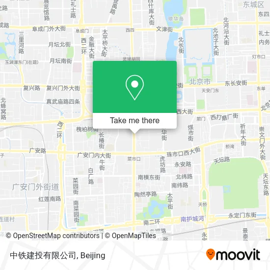 中铁建投有限公司 map