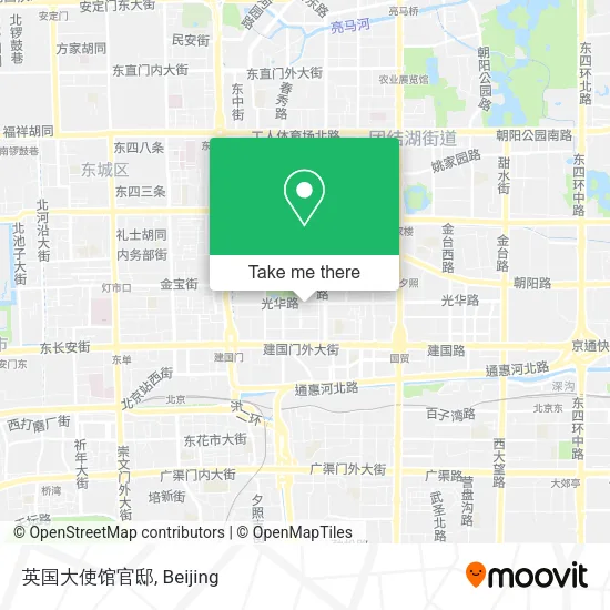 英国大使馆官邸 map