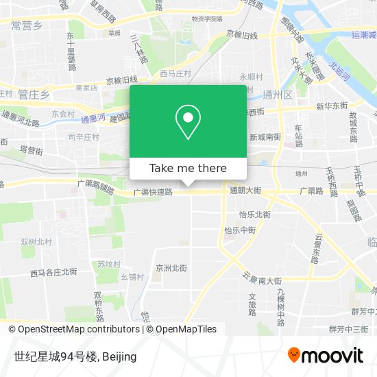 世纪星城94号楼 map