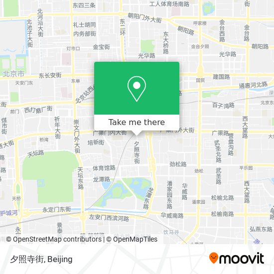 夕照寺街 map
