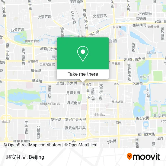 鹏安礼品 map