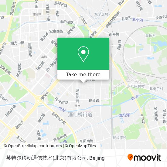 英特尔移动通信技术(北京)有限公司 map