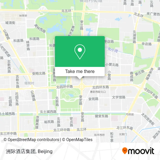 洲际酒店集团 map