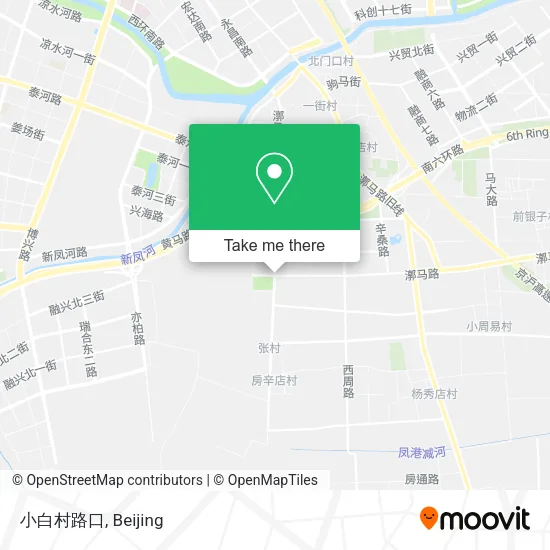小白村路口 map