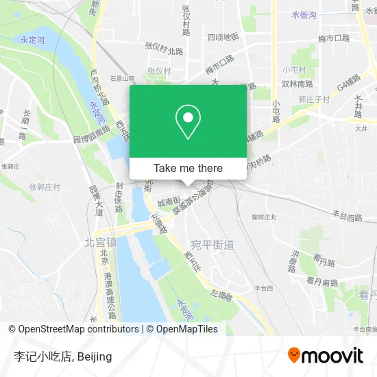 李记小吃店 map