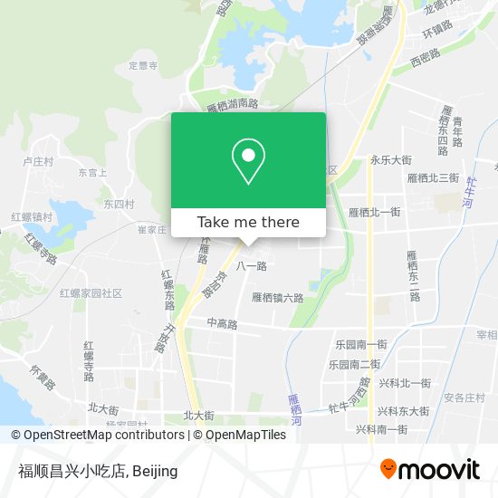 福顺昌兴小吃店 map