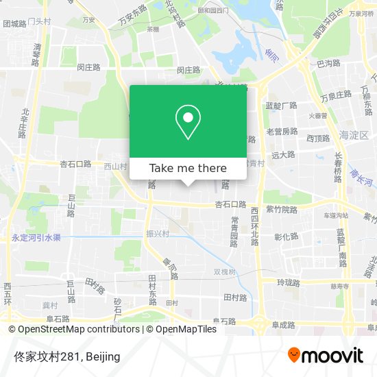 佟家坟村281 map