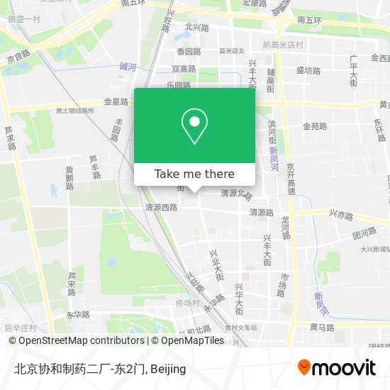 北京协和制药二厂-东2门 map
