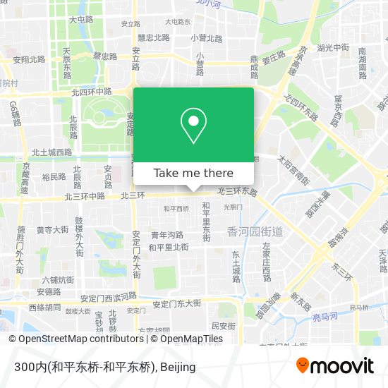 300内(和平东桥-和平东桥) map