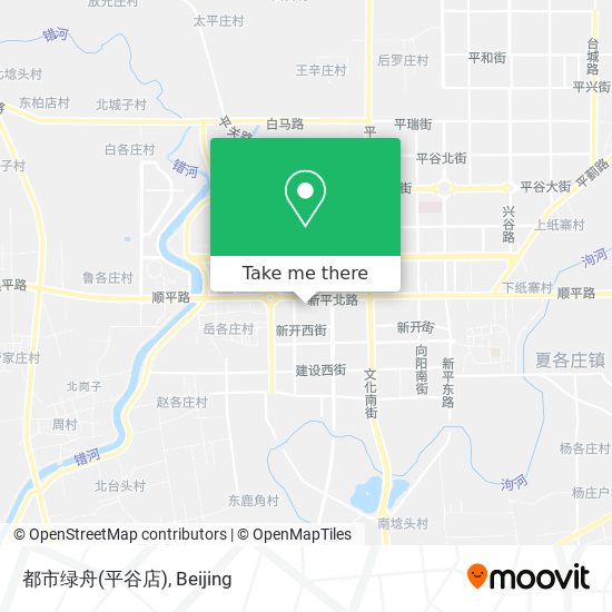 都市绿舟(平谷店) map