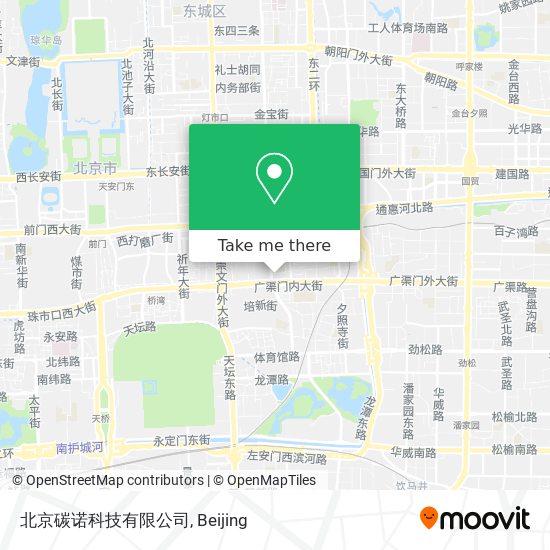 北京碳诺科技有限公司 map