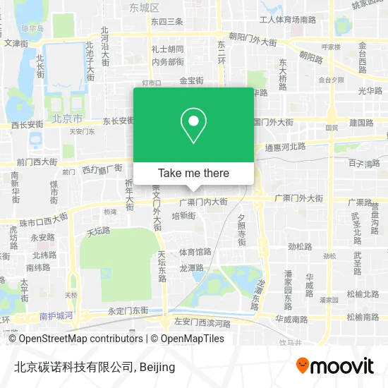 北京碳诺科技有限公司 map