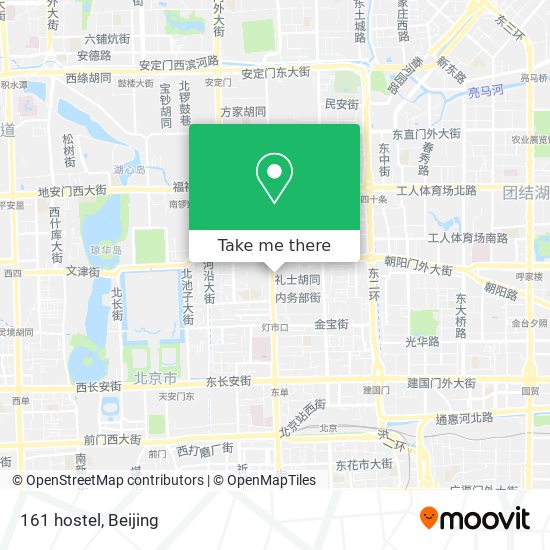 161 hostel map