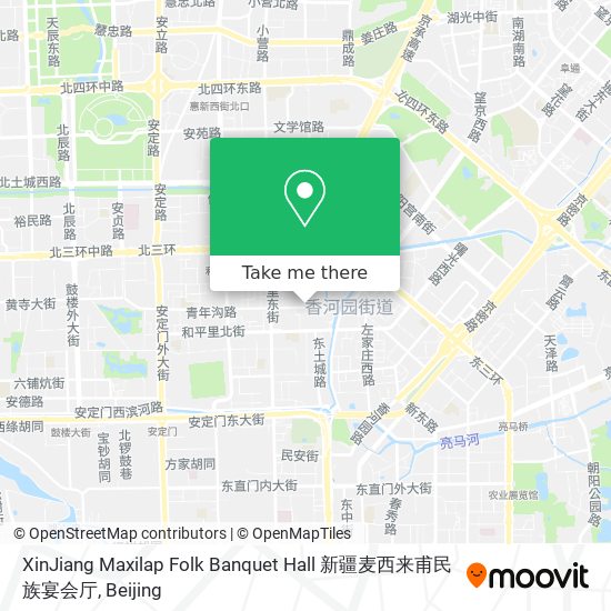 XinJiang Maxilap Folk Banquet Hall 新疆麦西来甫民族宴会厅 map
