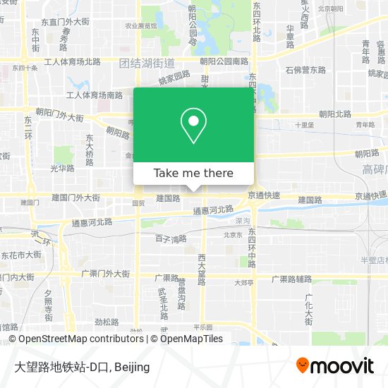 大望路地铁站-D口 map