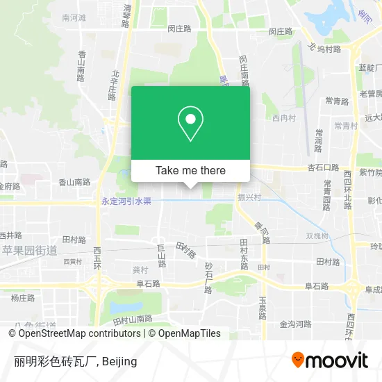 丽明彩色砖瓦厂 map