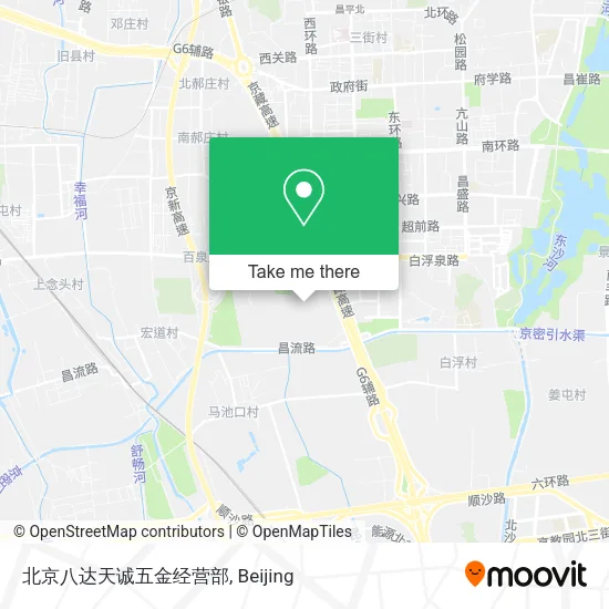 北京八达天诚五金经营部 map