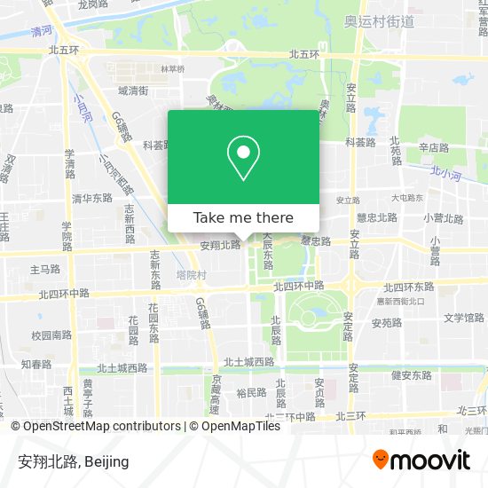 安翔北路 map