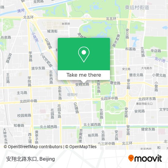 安翔北路东口 map