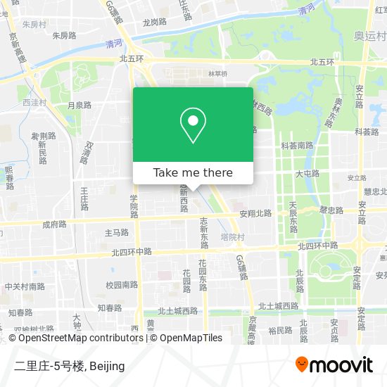 二里庄-5号楼 map