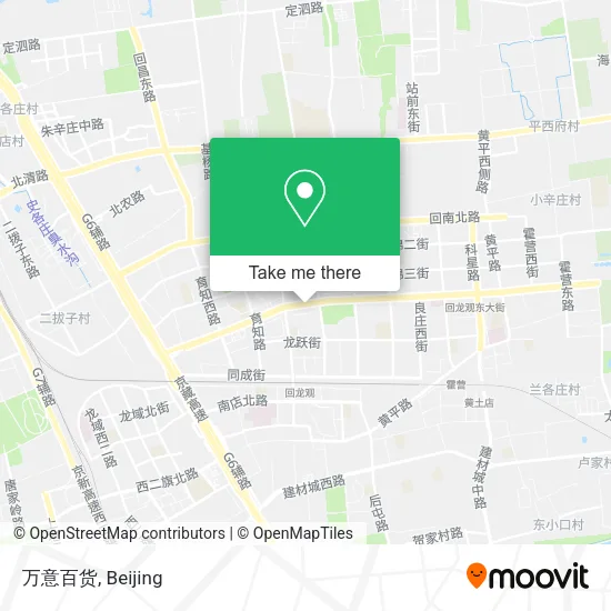 万意百货 map