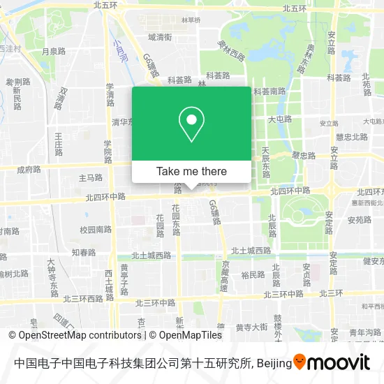中国电子中国电子科技集团公司第十五研究所 map