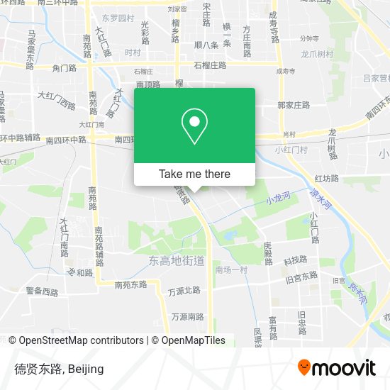 德贤东路 map