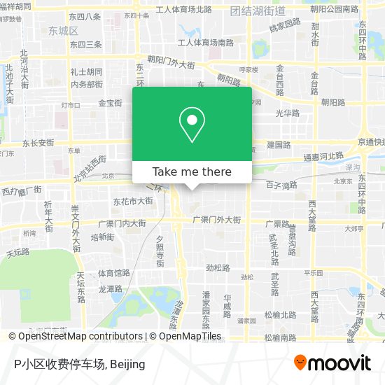 P小区收费停车场 map