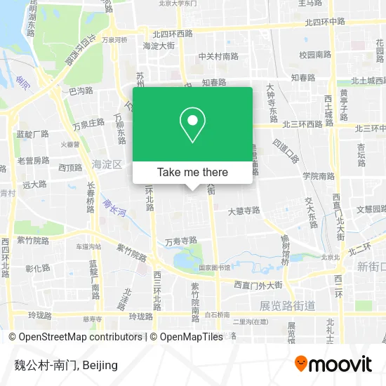 魏公村-南门 map