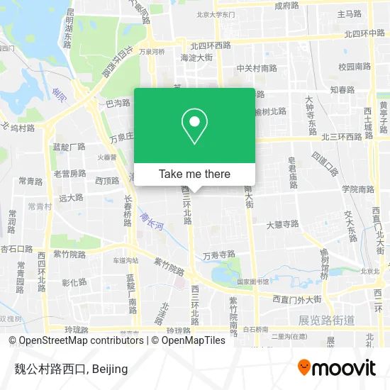 魏公村路西口 map