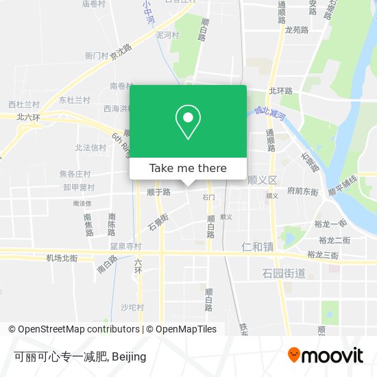 可丽可心专一减肥 map