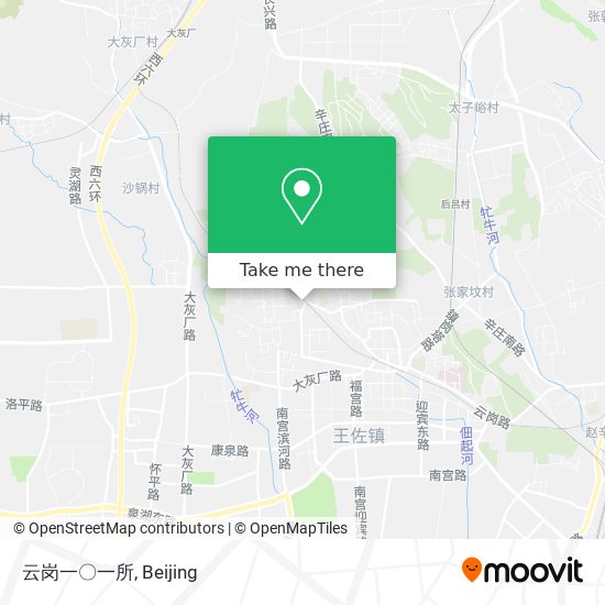 云岗一〇一所 map
