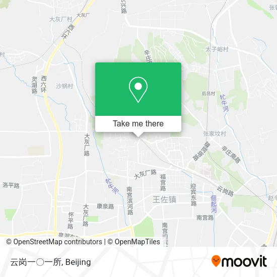 云岗一〇一所 map