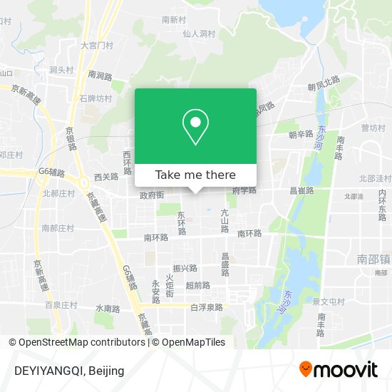 DEYIYANGQI map