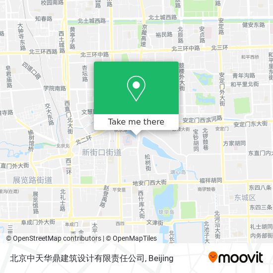 北京中天华鼎建筑设计有限责任公司 map