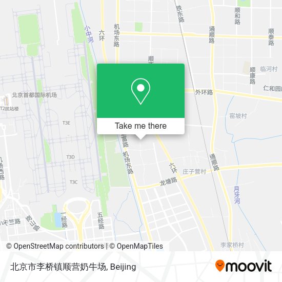 北京市李桥镇顺营奶牛场 map