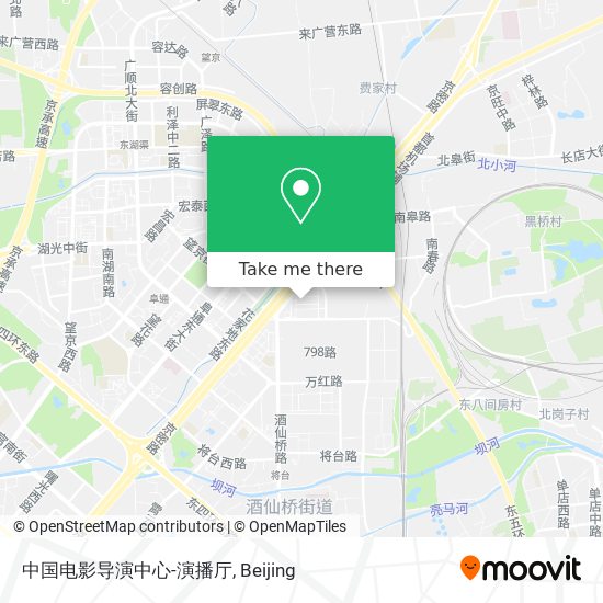 中国电影导演中心-演播厅 map