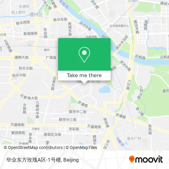 华业东方玫瑰A区-1号楼 map