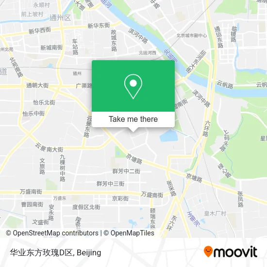 华业东方玫瑰D区 map