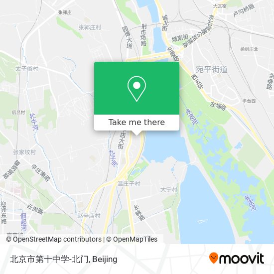 北京市第十中学-北门 map