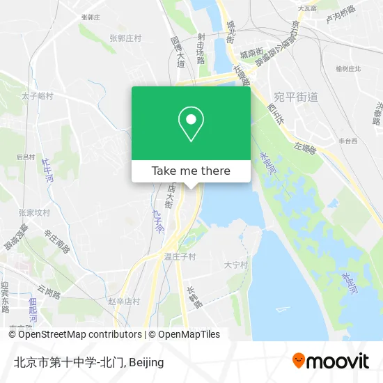 北京市第十中学-北门 map