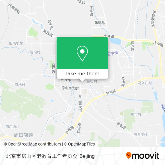 北京市房山区老教育工作者协会 map