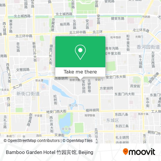Bamboo Garden Hotel 竹园宾馆 map