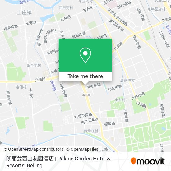 朗丽兹西山花园酒店 | Palace Garden Hotel & Resorts map