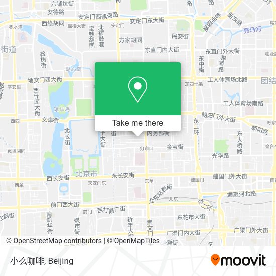 小么咖啡 map
