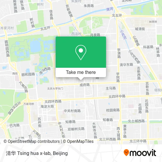 清华  Tsing hua  x-lab map