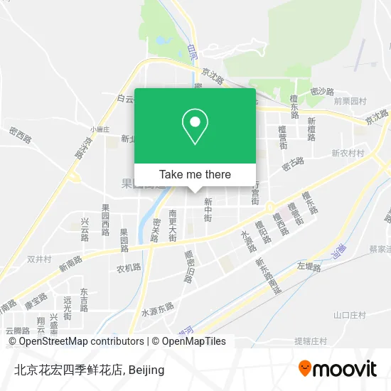 北京花宏四季鲜花店 map