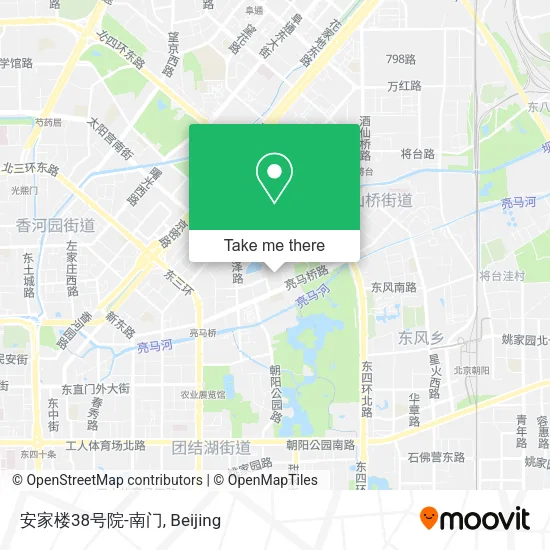 安家楼38号院-南门 map