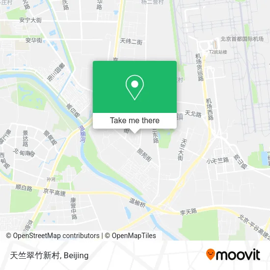 天竺翠竹新村 map