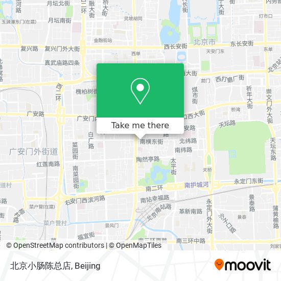 北京小肠陈总店 map